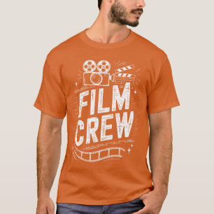 Filmteam Movie Filmemachen Filmemacher und Movie D T-Shirt