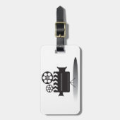 Filmtechnik-Kamera Gepäckanhänger (Vorderseite vertikal)