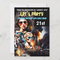 Filmtheater Action Drama Poster Erwachsene Geburts