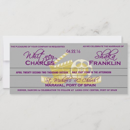 Filmtheaterhochzeit (Vorderseite)