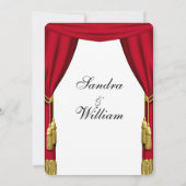 Filmthema Hochzeitseinladung Einladung (Rückseite)