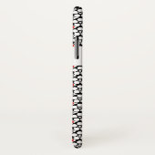 Filmtrommel Grafikmovie Muster Schwarz/Rot/Grau Case-Mate iPhone Hülle (Hinten/Rechts)