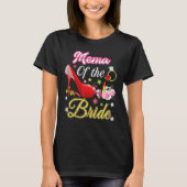 Filmvorführung der Braut Glückliche Hochzeit Blume T-Shirt (Vorderseite)