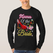 Filmvorführung der Braut Glückliche Hochzeit Blume T-Shirt (Vorderseite)