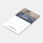 Filmwagen Post-it Klebezettel (angewinkelt)