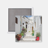 Filoti, Naxos Dorf Magnet (Vorderseite/Rückseite)