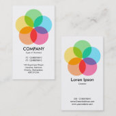 Filter-Blume Visitenkarte (Vorne/Hinten)