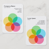 Filter-Blume Visitenkarte (Vorne/Hinten)