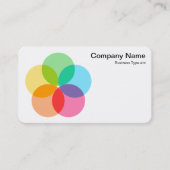 Filter-Blume Visitenkarte (Vorderseite)