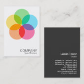 Filter-Blume Visitenkarte (Vorne/Hinten)