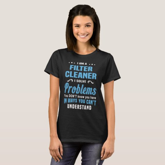 Filter Cleaner T-Shirt (Vorne ganz)