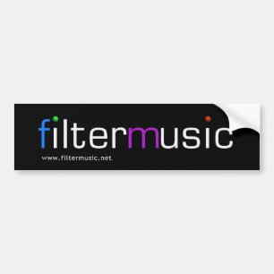 FilterMusic Autoaufkleber