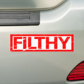 Filthy-Briefmarke Autoaufkleber (Auf Auto)