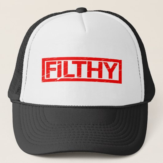 Filthy-Briefmarke Truckerkappe (Vorderseite)
