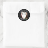 Filtriertes Portrait Horror Sticker (Tasche)