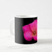 Filzrose Kaffeetasse (Vorderseite Links)