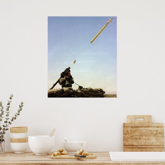 FIM-92 Stinger Missile Poster (Küche)