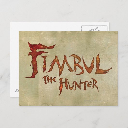 Fimbul Postkarte (Vorne/Hinten)