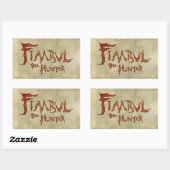 Fimbul Rechteckiger Aufkleber (Blatt)