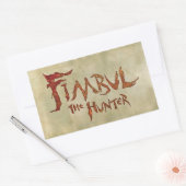 Fimbul Rechteckiger Aufkleber (Umschlag)