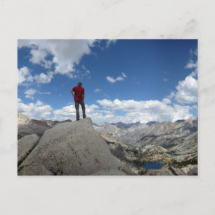 Fin Dome Panorama - John Muir Trail Postkarte