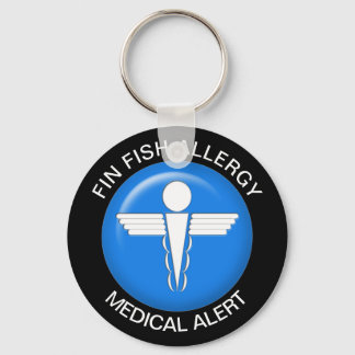 Fin Fish Allergy Schlüsselanhänger