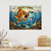 Fin Reversal – Ultimative Rollenumkehr Poster (Küche)
