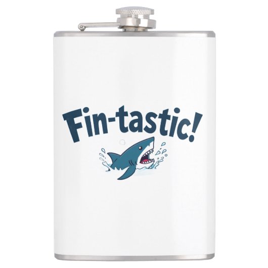 Fin-Tastic! Flachmann (Vorderseite)