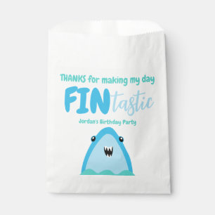 Fin-tastic Hai Vielen Dank Kinder unter dem Meer Geschenktütchen