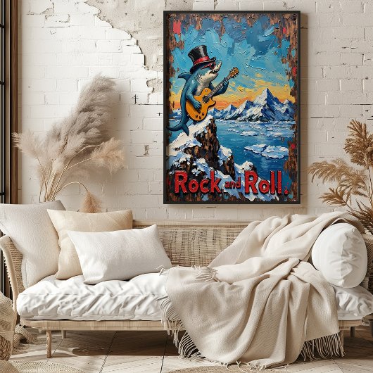 Fin-tastic Shred, Wintergewässer Poster