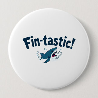 Fin-Tastic! Spaß für Hai-Liebhaber Button