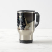 Fina das Boston Terrier Reisebecher (VorderseiteRechts)