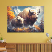 Final Art Collection #4 Leinwanddruck (Insitu (Wohnzimmer))