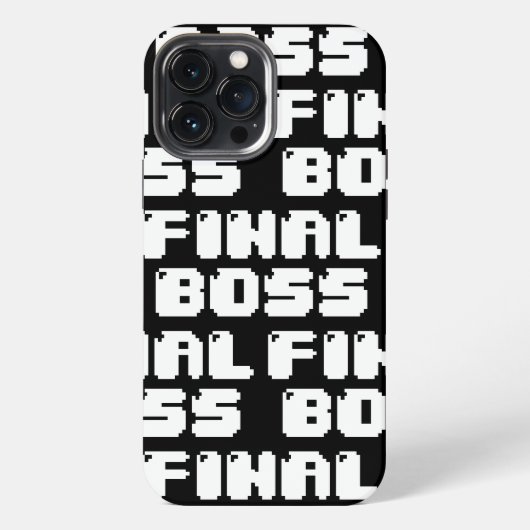 FINAL BOSS Case-Mate iPhone-Hülle iPhone Hülle (Rückseite)