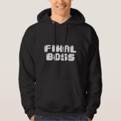 FINAL BOSS HOODIE (Vorderseite)