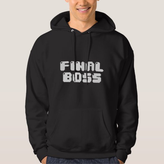FINAL BOSS HOODIE (Vorderseite)