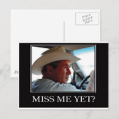 Final BUSH-HAT.Miss-Me-2ai Postkarte (Vorne/Hinten)