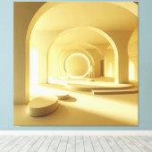 Final Composition – Room Within a Room Leinwanddruck (Insitu (Holzboden))