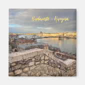 Final de trade em Budapeste - Ungarn Magnet (Vorne)