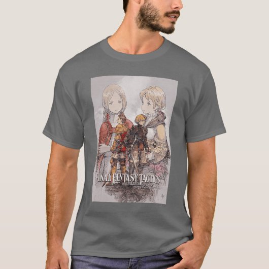 Final Fantasy Tactics The Ivalice Chronicles Key V T-Shirt (Vorderseite)
