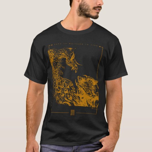 FINAL FANTASY XVI SCHICKSAL lustig T-Shirt (Vorderseite)