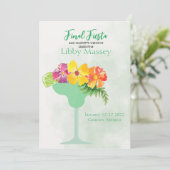 Final Fiesta Bachelorette Einladung (Stehend Vorderseite)