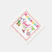Final Fiesta Junggeselinnen-Abschied Napkin - WH Serviette (Ecke)