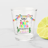 Final Fiesta Mexicana Bachelorette Party Favor Schnapsglas (Vorderseite)