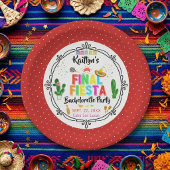 Final Fiesta Mexicana Bachelorette Party Pappteller