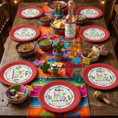 Final Fiesta Mexicana Bachelorette Party Pappteller