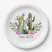 Final Fiesta Party Paper Plates Pappteller (Vorderseite)
