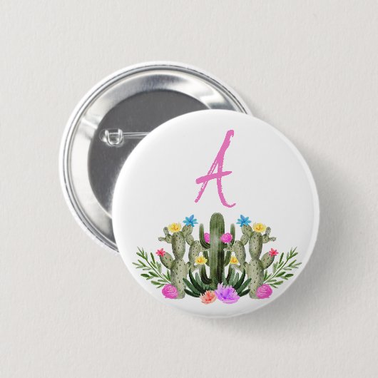 Final Fiesta Personalized Button (Vorne & Hinten)