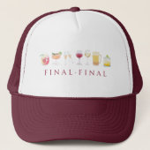 Final Final Trucker Hat Truckerkappe (Vorderseite)