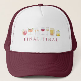 Final Final Trucker Hat Truckerkappe